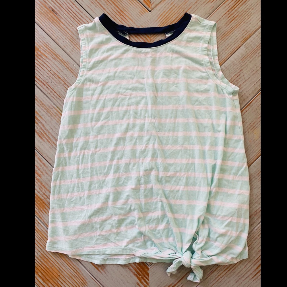 Girls old navy knot tank